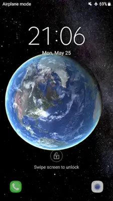 Earth Planet 3D live wallpaper android App screenshot 9