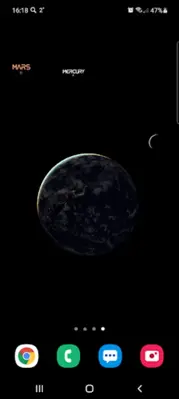 Earth Planet 3D live wallpaper android App screenshot 3